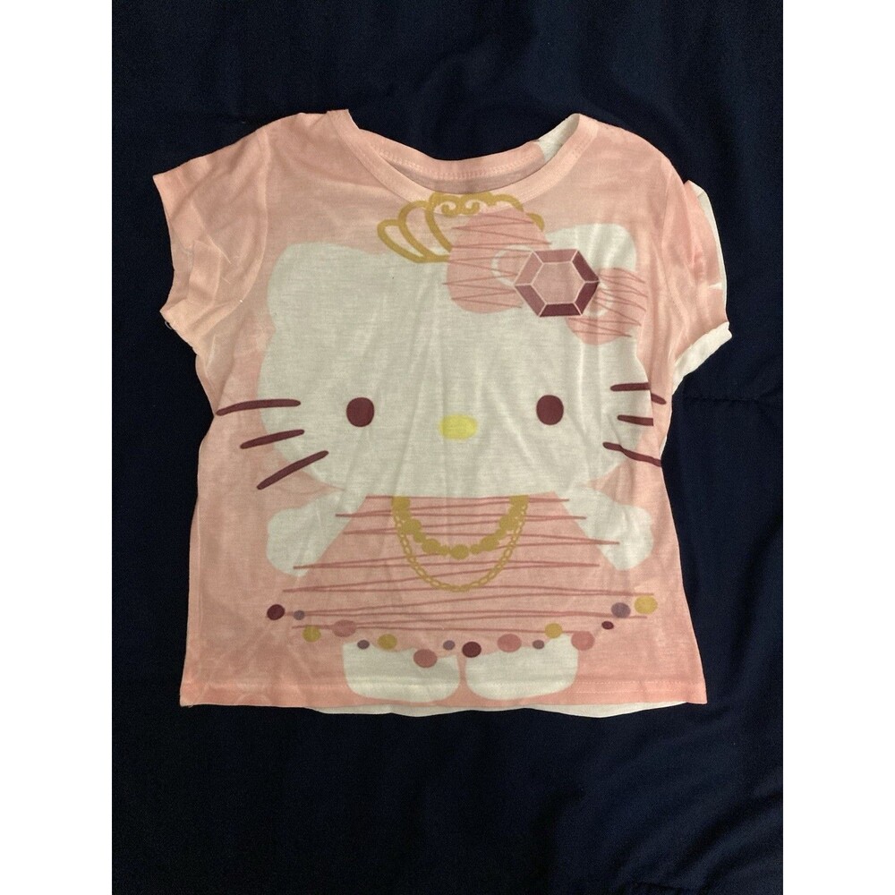 4T Unbranded girl clothes - 1 piece T shirt | cat theme